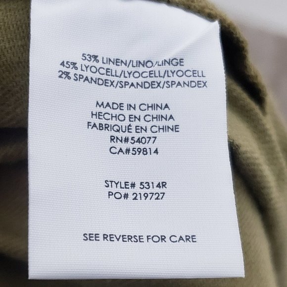 { 7 FOR $45 } CABI CHARLIE STYLE #5314R FLARE PANTS - Picture 6 of 8